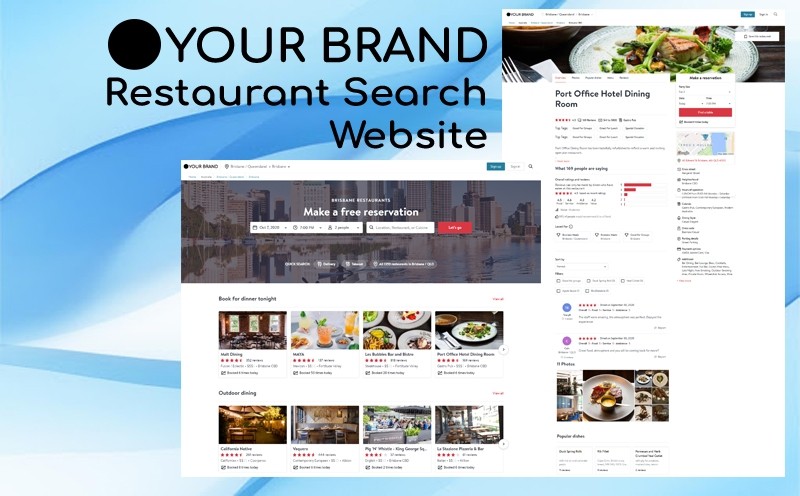 Restaurant Search Website
